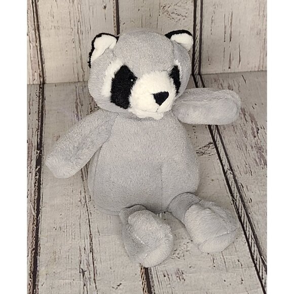 6" Mary Meyer Chiparoos Raccoon Plush Stuffed Animal Soft Toy Small Cute - Picture 1 of 2